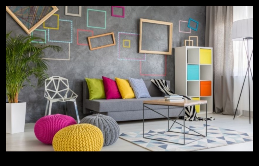 מהן כמה דרכים יצירתיות להשתמש בתבניות גיאומטריות בעיצוב הבית?