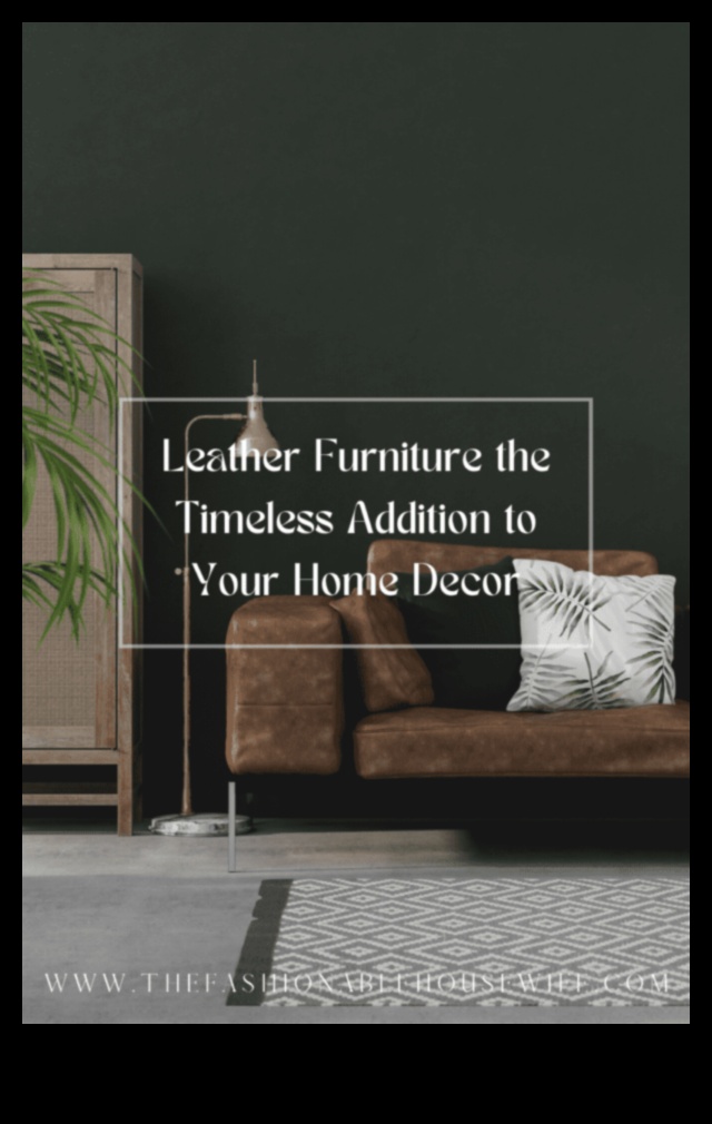 איך לשלב עור בעיצוב עכשווי למראה מלוטש?