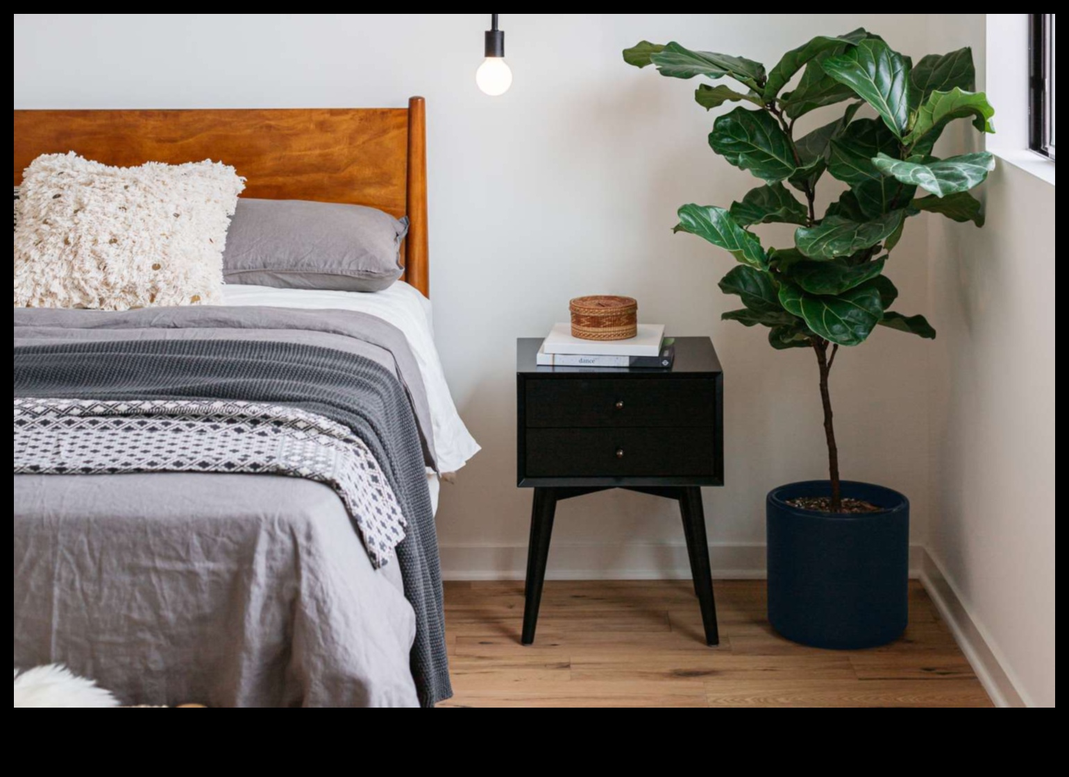 רעיונות לעיצוב חדר שינה מודרני של אמצע המאה