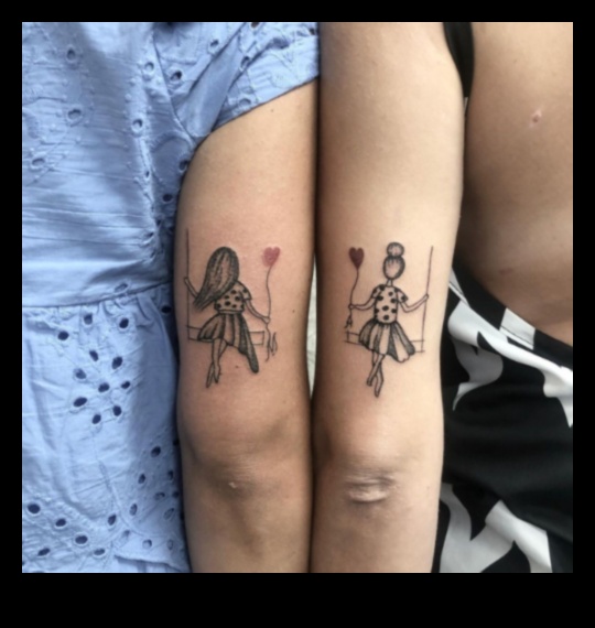 להבות תאומות: להצית תשוקה עם קעקועים תואמים לזוג