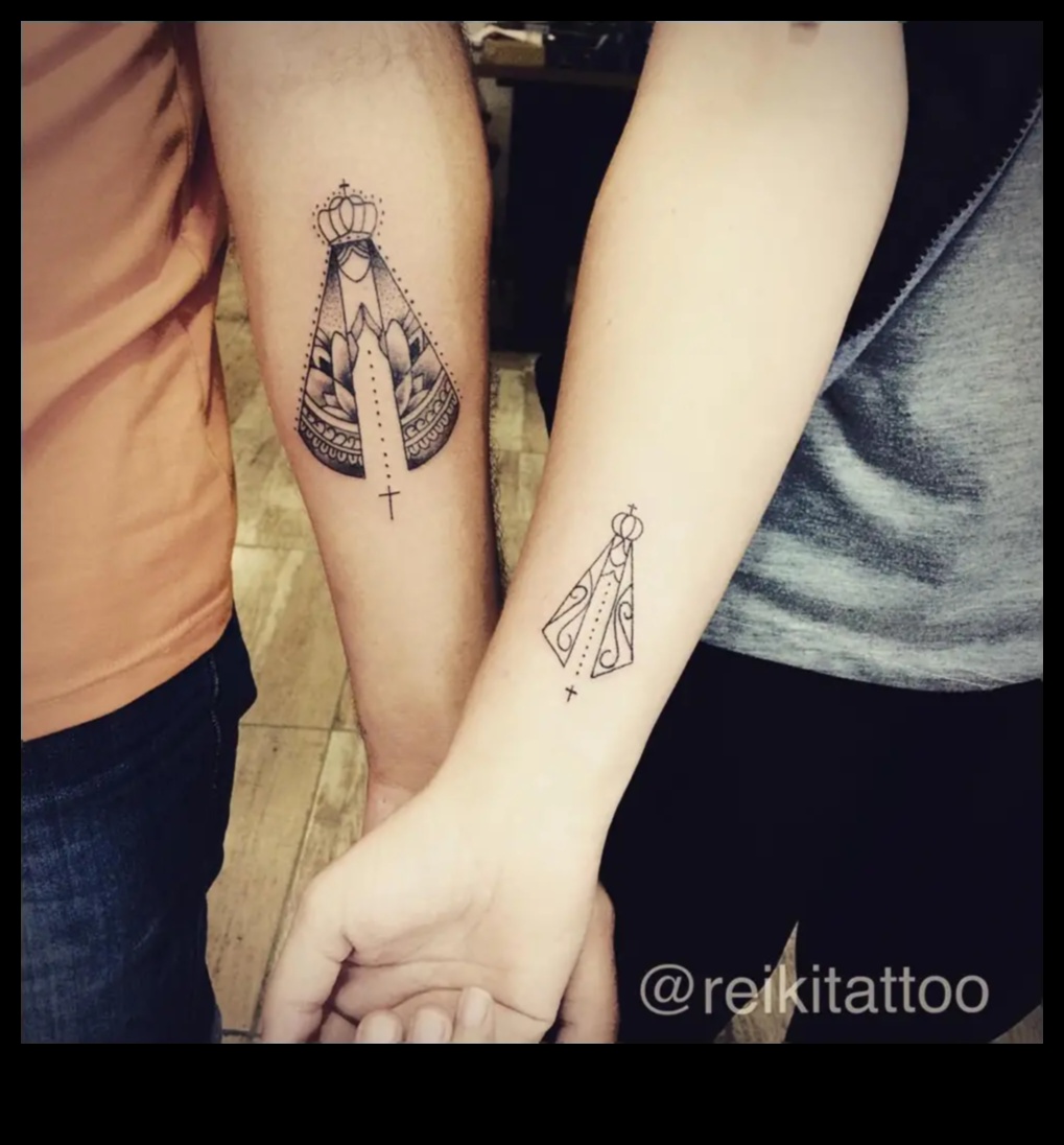 להבות תאומות: להצית תשוקה עם קעקועים תואמים לזוג