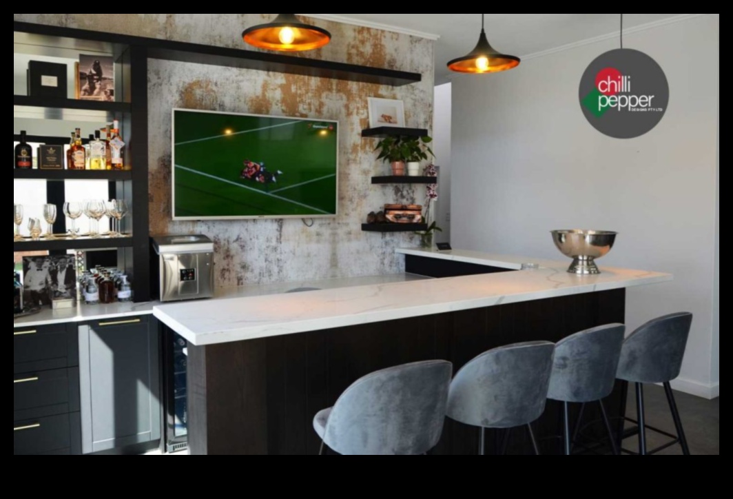 כיצד לעצב בר ביתי מסוגנן עם אלמנטים רטרו באמצעות רעיונות דקור?