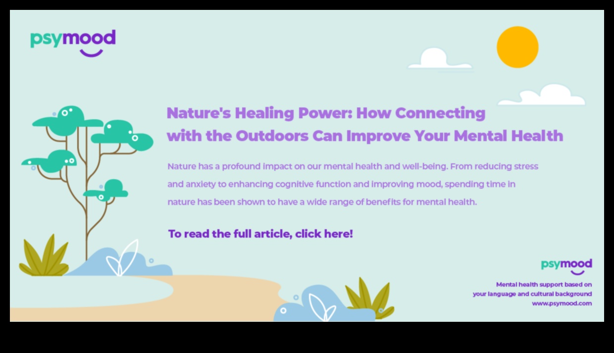 מגע הריפוי של הטבע: פעילות גופנית בחוץ והשפעותיה החיוביות על בריאות הנפש