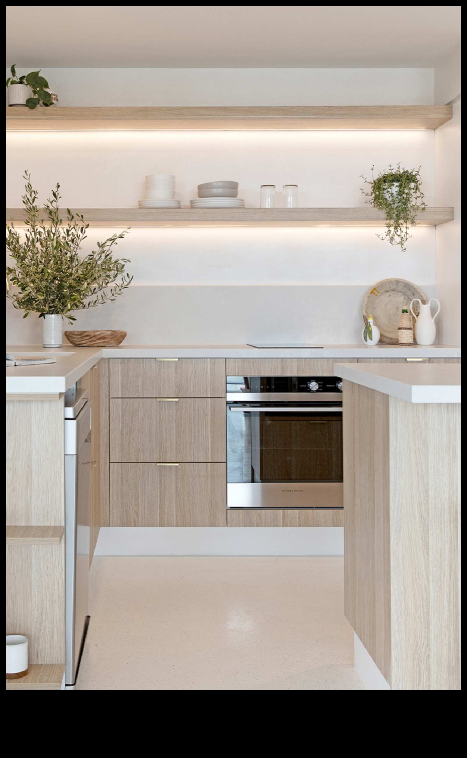 איך להשיג עיצוב מטבח סקנדינבי עם פלטת צבעים ניטראלית?