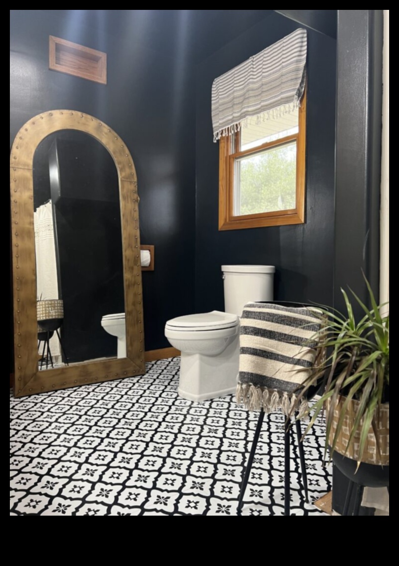 תפאורה בשחור לבן לאלגנטיות נצחית