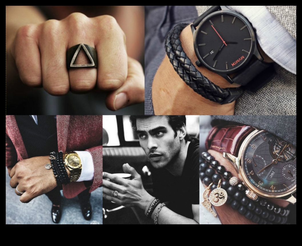 יוקרה גברית: הרם את הסגנון שלך עם תכשיטי גברים