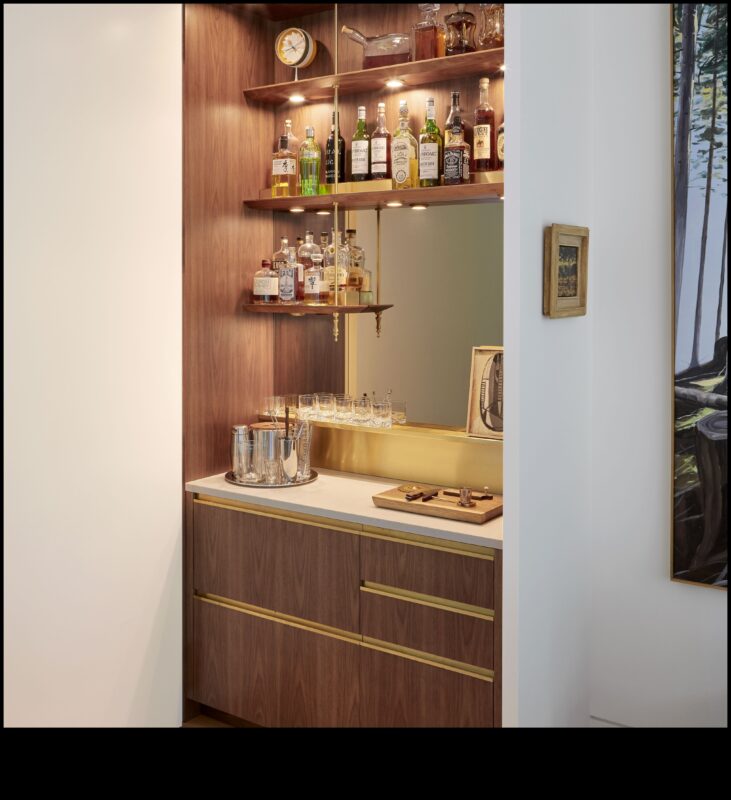 כיצד לעצב בר ביתי מסוגנן עם אלמנטים רטרו באמצעות רעיונות דקור?