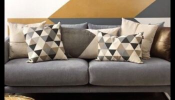 האם אתה יכול להציע דרכים יצירתיות להשתמש בתבניות גיאומטריות בעיצוב הבית?