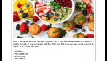 יצירת תוכנית תזונה מאוזנת מושלמת