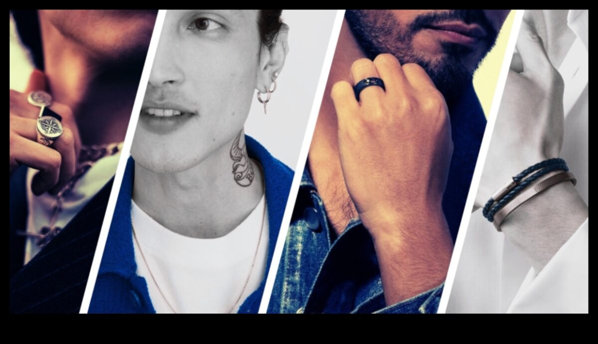 יוקרה גברית: הרם את הסגנון שלך עם תכשיטי גברים