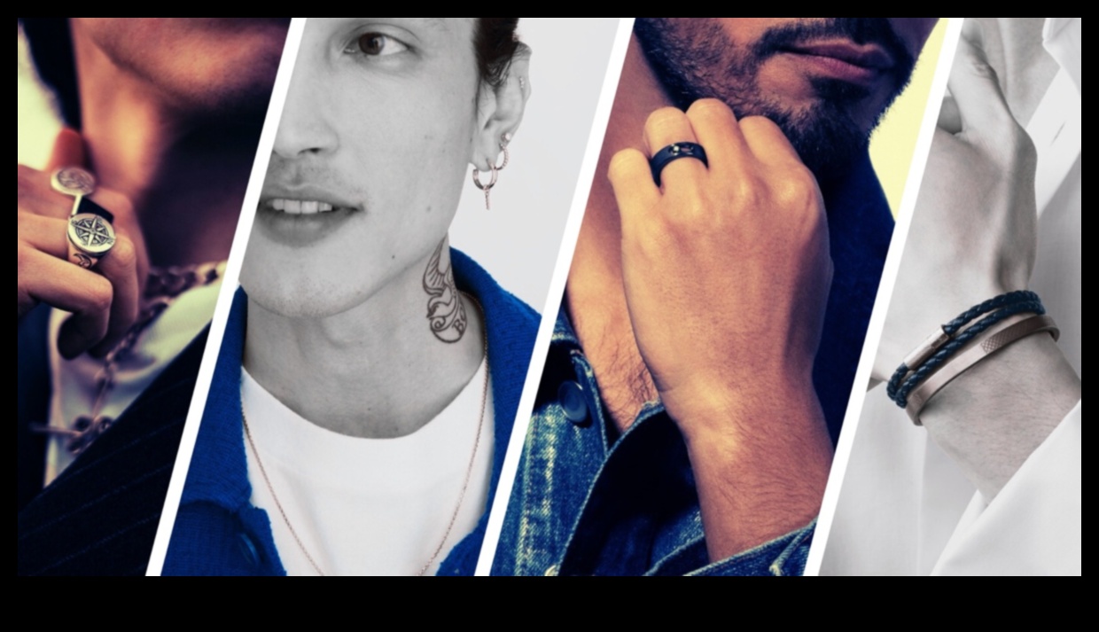 יוקרה גברית: הרם את הסגנון שלך עם תכשיטי גברים