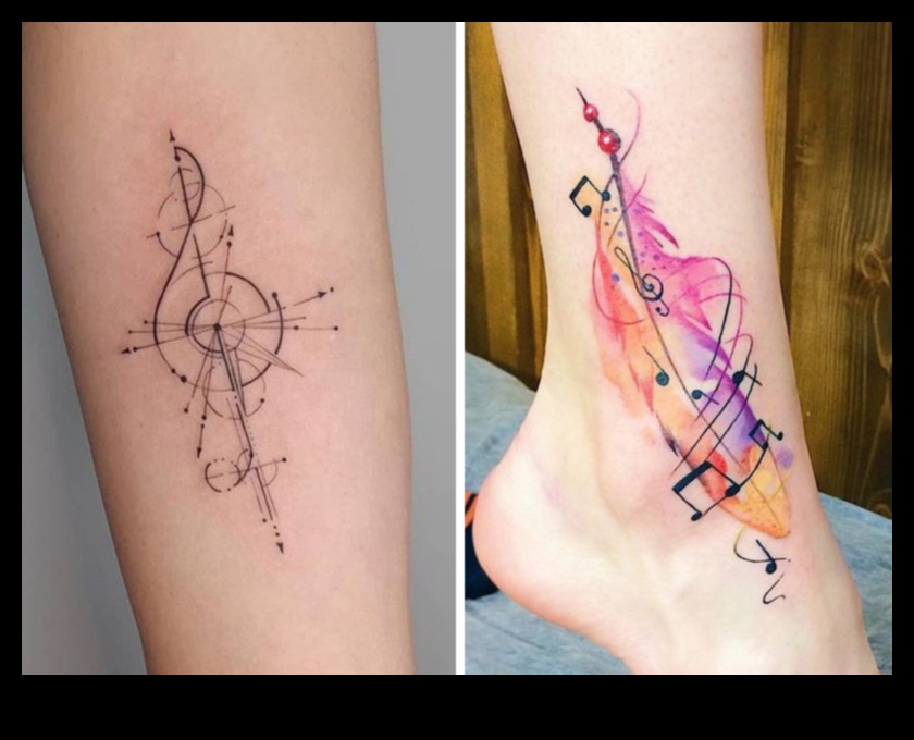 מנגינות דיו: הרמוניזציה של מושגי עיצוב קעקועים משמעותיים